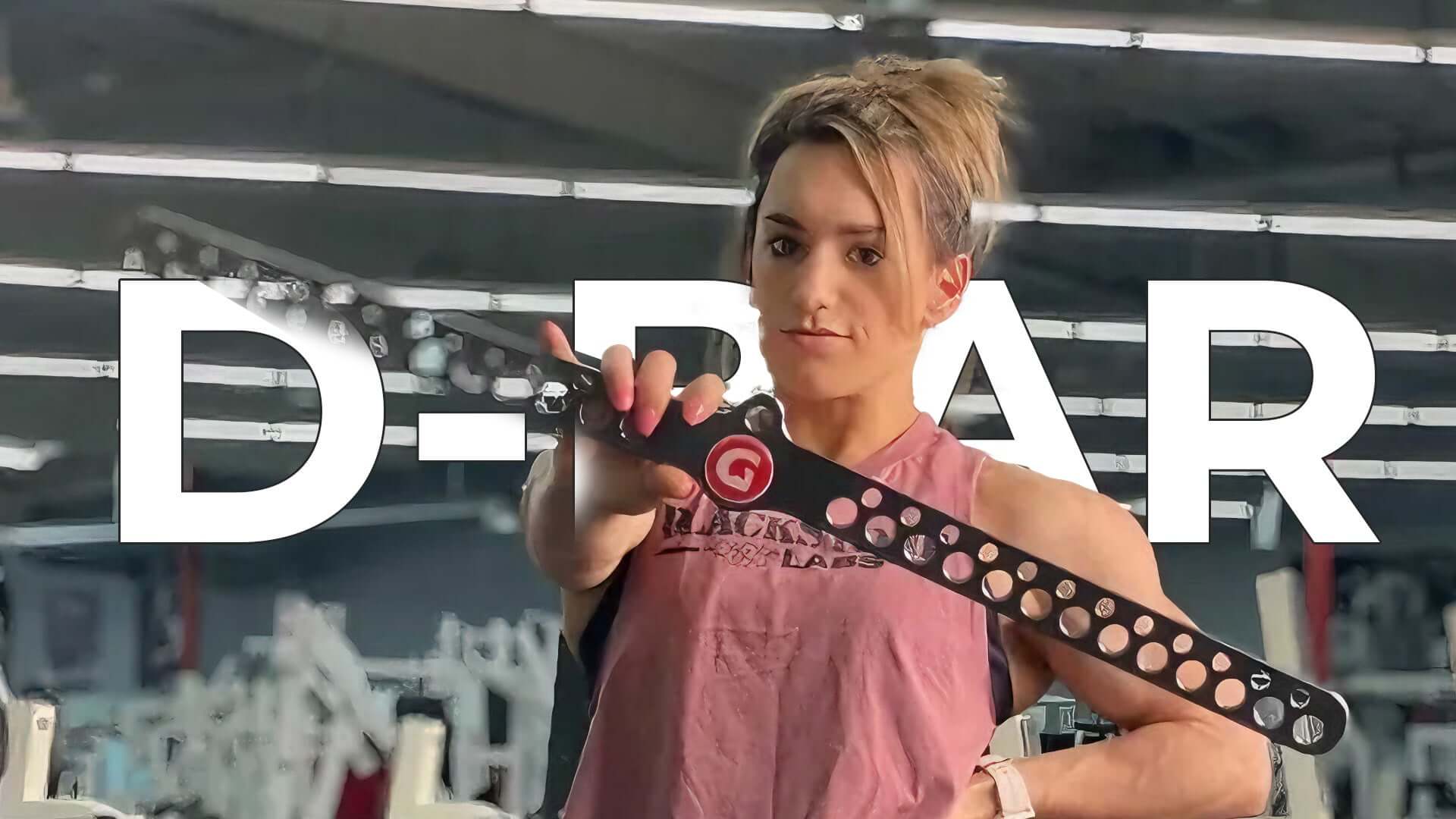 The GymPin D-Handle Bar - Perfect for Lat Pulldowns