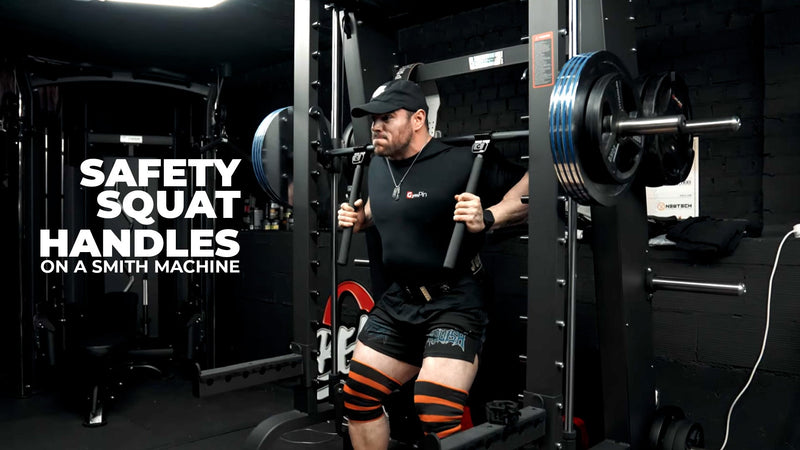 Safety Squat Handles on Smith Machines - Precision Meets Practicality