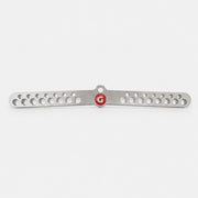 D-Handle Bar Pro Stainless Steel by GymPin 'G' logo on a white background