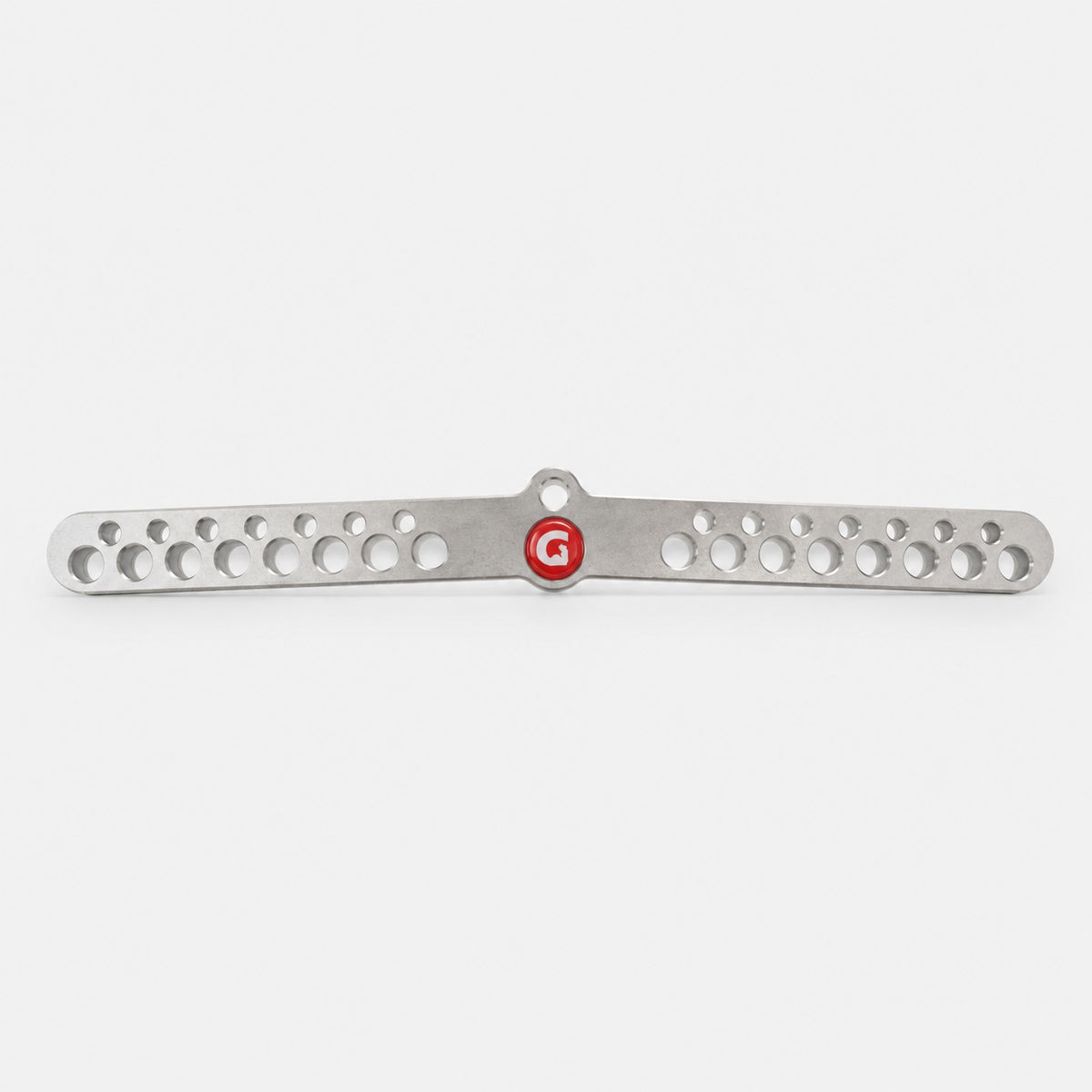 D-Handle Bar Pro Stainless Steel by GymPin 'G' logo on a white background