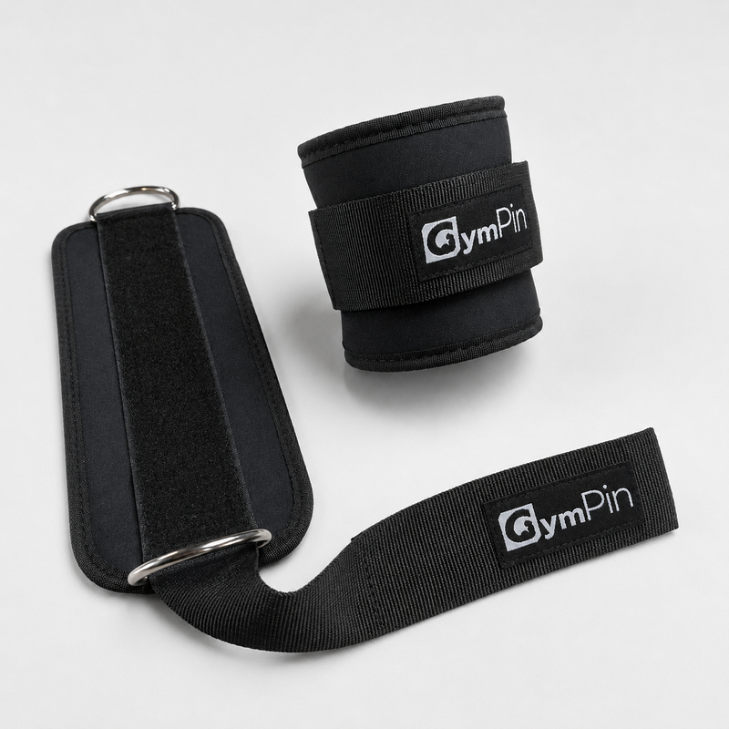 GymPin cable cuffs for ankle wrist and upper-arm training