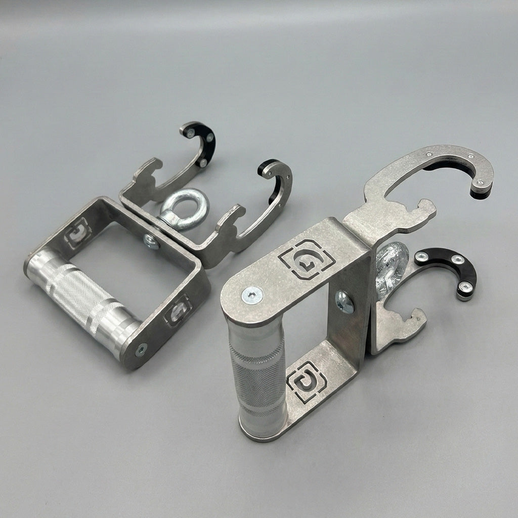 Stainless Steel G Handles included in the GymPin Arm Bundle