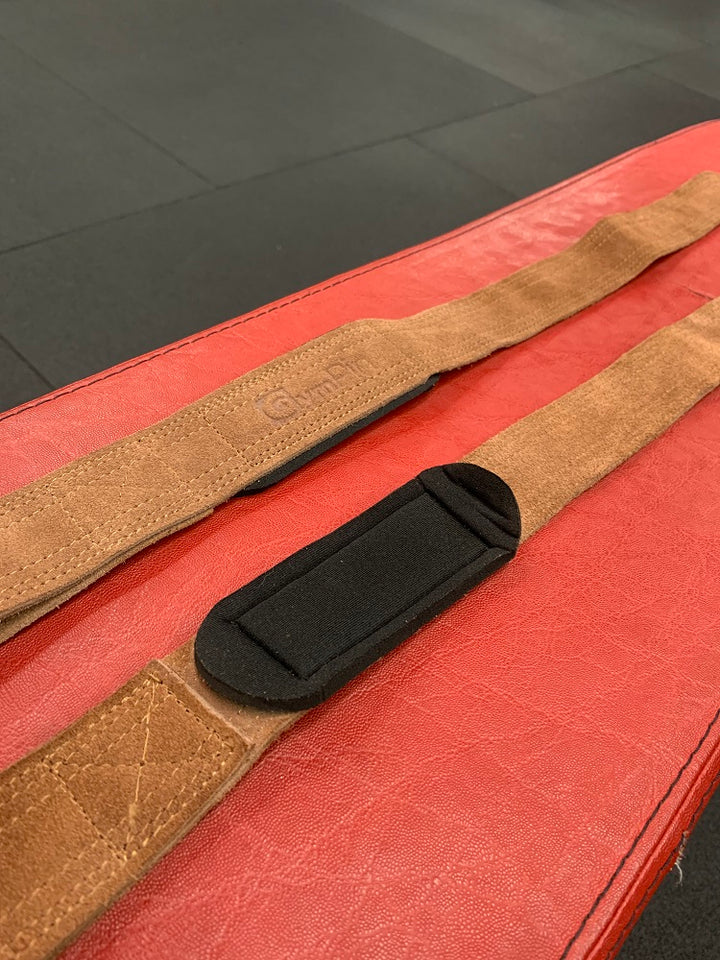 GymPin Padded Leather Straps! Level up your back training!