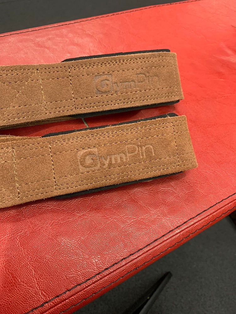 GymPin Padded Leather Straps! Level up your back training!