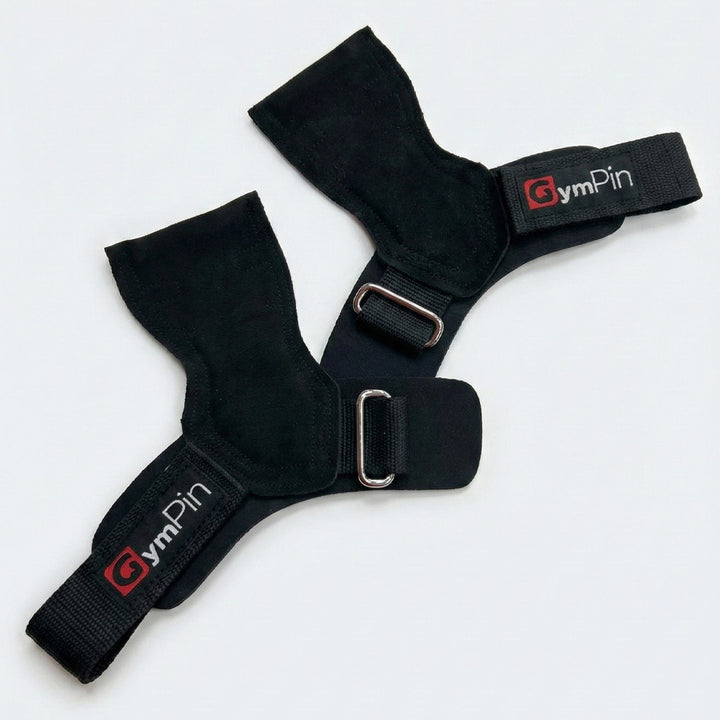 GymPin Leather Wrist Grips