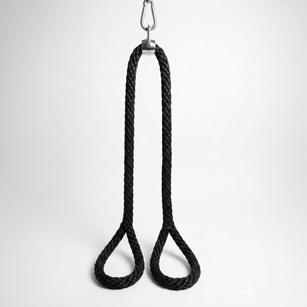 Super Long Looped Tricep ropes by @HDGYMEQUIPMENT