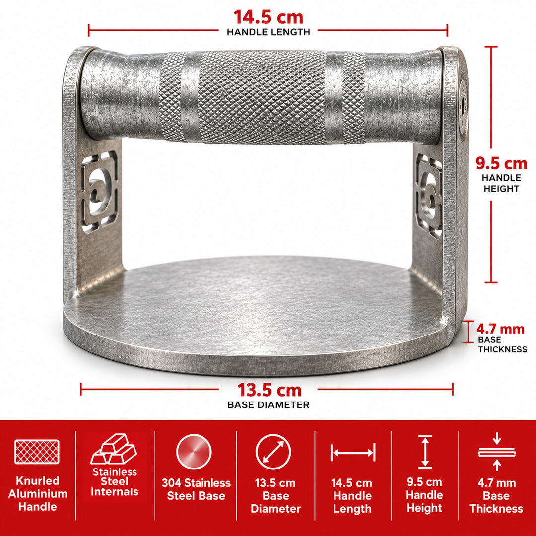 Heavy-Duty Smash Burger Press
