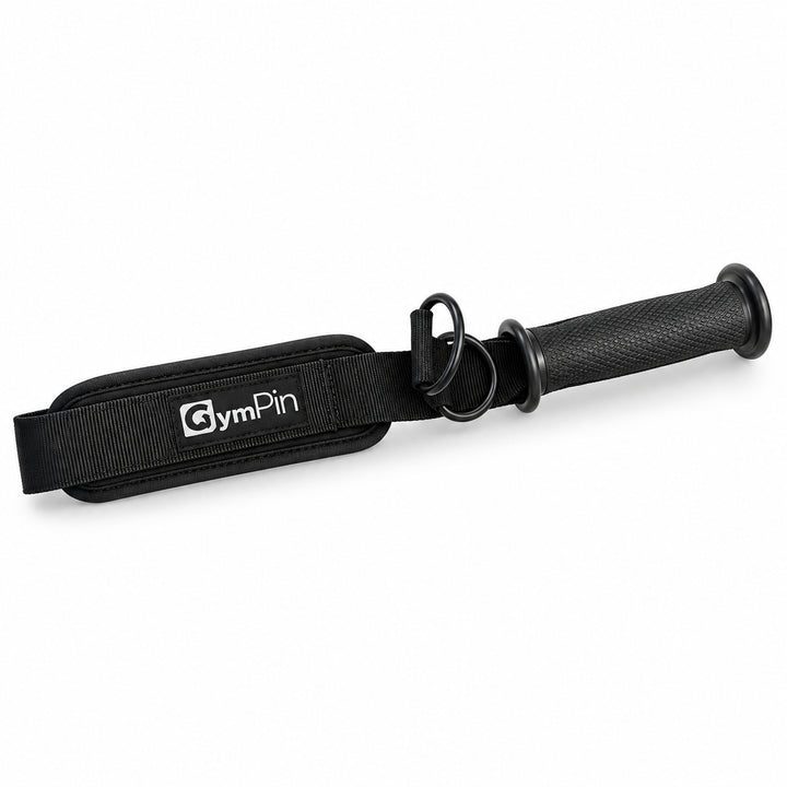 GymPin Cuff D Handle with the padded cuff opened