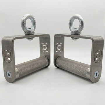 Three pairs of genuine GymPin Fixed D Handles included in Gold