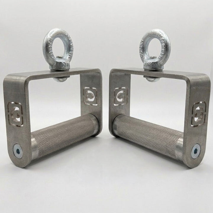 Three pairs of genuine GymPin Fixed D Handles included in Gold