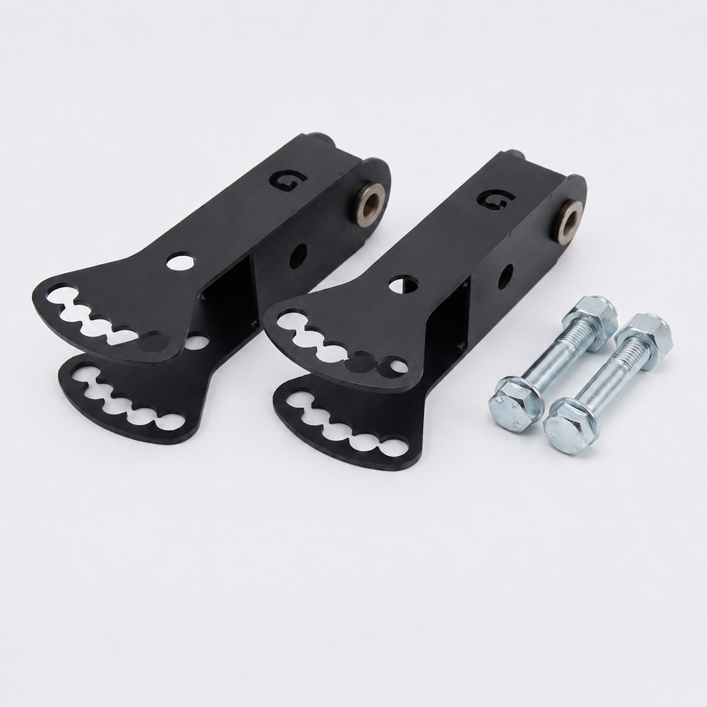 Pair of GymPin GOAT STRAYDOG jammer arm adapters without detent locking pins