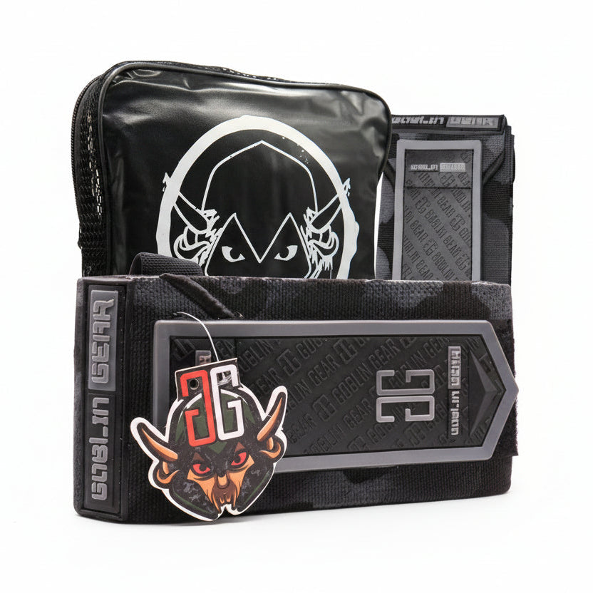 Goblin Gear 42 inch 2X super heavy duty elbow wraps in Black Camo