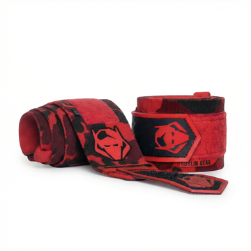 Goblin Gear 42 inch 2X super heavy duty elbow wraps in Inferno