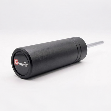 Black GymPin with 'GymPin' branding on a white background