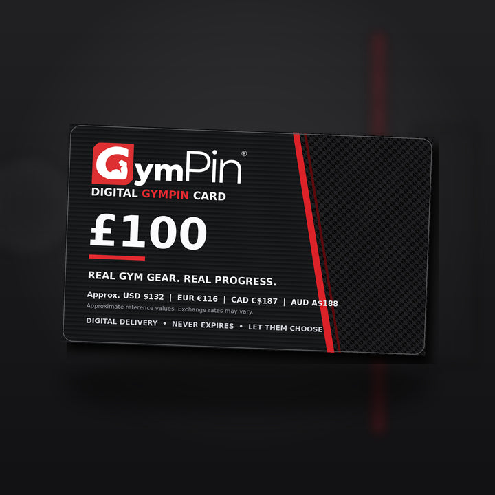 GymPin Digital Gift Card £100 with approximate currency reference