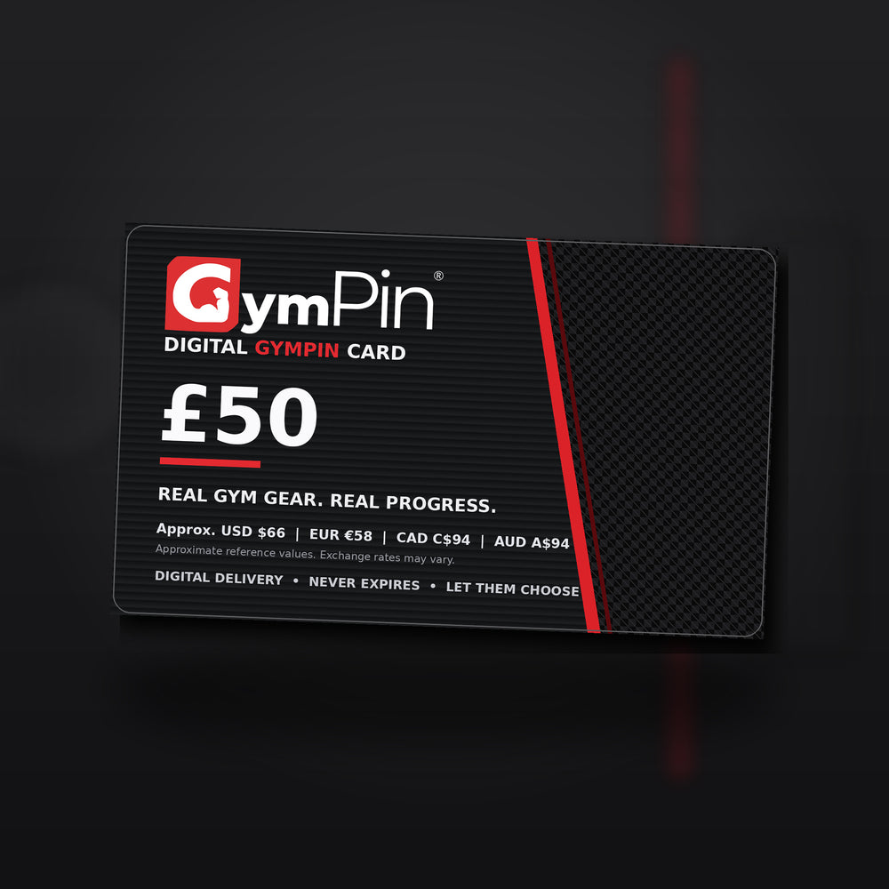 GymPin Digital Gift Card £50 with approximate currency reference