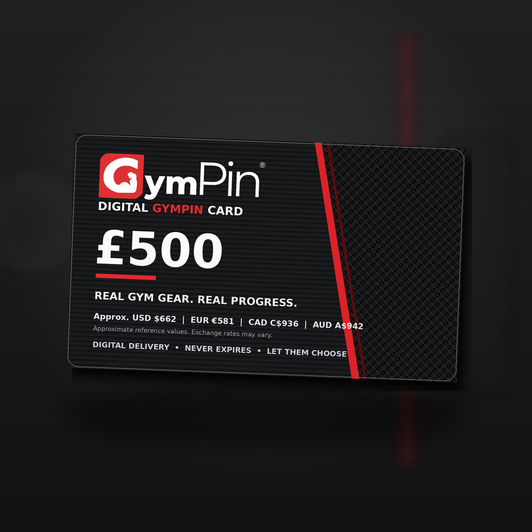 GymPin Digital Gift Card £500 with approximate currency reference