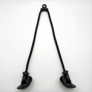 GymPin Long Ropes with Tricep ERGO Handles included in the Arm Bundle