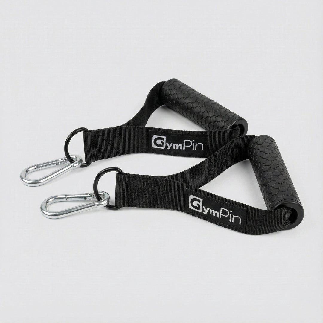 Two Fabric D Handles included in the Lite commercial gym bundle