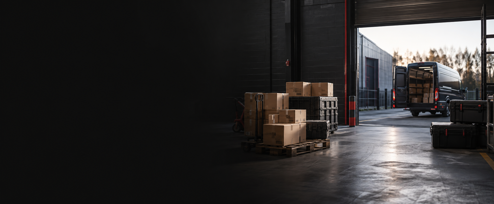GymPin parcels prepared for worldwide dispatch from a UK warehouse