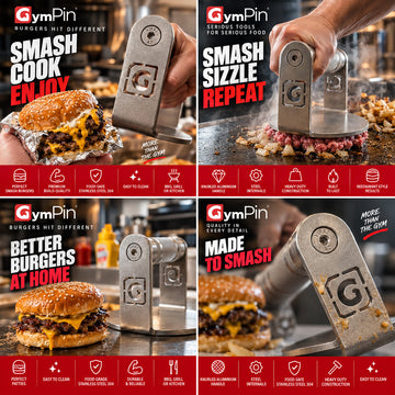 Heavy-Duty Smash Burger Press