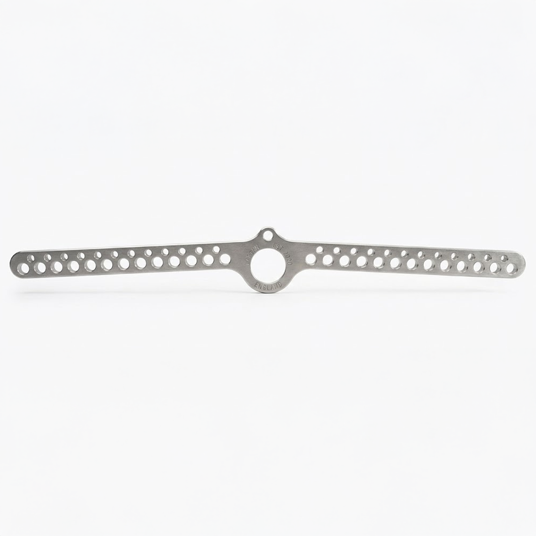 Two 30 inch Holey PRO stainless steel D Handle Bars included in Gold
