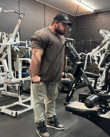 GymPin Long Ropes | Tricep ERGO Handles