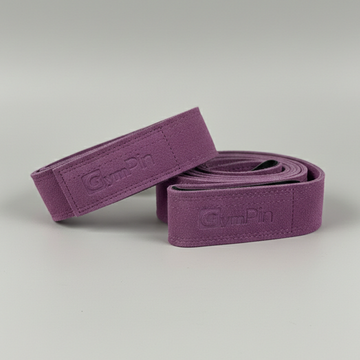 GymPin Padded Leather Weight Lifting Straps