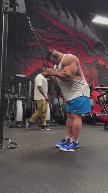 GymPin Long Ropes | Tricep ERGO Handles